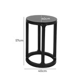 Rexington Home 2 Piece Amir Birch Wood Nesting Side Table Set