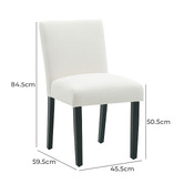 Rexington Home Ollie Rubberwood Dining Chairs