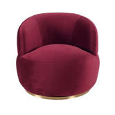 Rexington Home Penelope Velvet Armchair