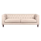 Rexington Home Idris 3 Seater Upholstered Sofa