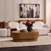 Rexington Home Abstract Figures Framed Canvas Wall Art