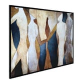 Rexington Home Abstract Figures Framed Canvas Wall Art