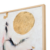 Rexington Home Golden Moon Framed Canvas Wall Art