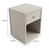 Rexington Home Preston Bedside Table