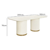 Rexington Home Quinn Rectangular Dining Table