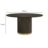 Rexington Home Quinn Round Dining Table