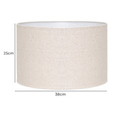 Rexington Home Ariella Natural Linen Lamp Shade