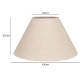 Rexington Home Lyla Natural Fabric Lamp Shade