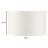 Rexington Home Roswell Bank Linen Lamp Shade