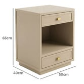 Rexington Home Flavio Bedside Table