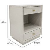 Rexington Home Flavio Bedside Table