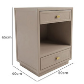Rexington Home Flavio Bedside Table