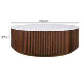 Rexington Home Georgina Round Coffee Table