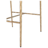 Rexington Home 75cm Heston Linen Bar Stool