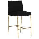 Rexington Home 65cm Heston Cotton &amp; Linen Bar Stool