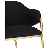 Rexington Home Heston Cotton &amp; Linen Dining Chair with Arms