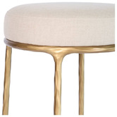 Rexington Home 76cm Heston Linen Bar Stool