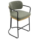 Rexington Home 65cm Savo Faux Leather Bar Stool