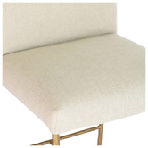 Rexington Home 65cm Heston Linen Bar Stool