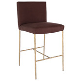 Rexington Home 65cm Heston Linen Bar Stool