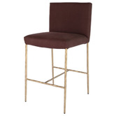 Rexington Home 65cm Heston Linen Bar Stool