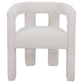 Rexington Home Ivory Elro Boucle Armchair