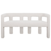 Rexington Home Ivory Elro 2 Seater Boucle Sofa
