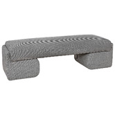 Rexington Home Houndstooth Varo Ottoman Bench