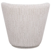 Rexington Home Ivory Alera Upholstered Swivel Wingback Chair