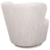 Rexington Home Ivory Alera Upholstered Swivel Wingback Chair