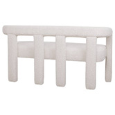 Rexington Home Ivory Elro 2 Seater Boucle Sofa