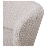 Rexington Home Ivory Alera Upholstered Swivel Wingback Chair