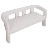 Rexington Home Ivory Elro 2 Seater Boucle Sofa