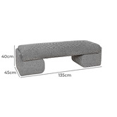 Rexington Home Houndstooth Varo Ottoman Bench