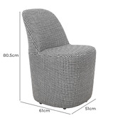 Rexington Home Houndstooth Zuno Accent Chair