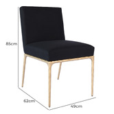 Rexington Home Heston Cotton &amp; Linen Dining Chair