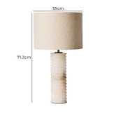 Rexington Home Naro Alabaster Table Lamp