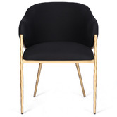 Rexington Home Heston Cotton &amp; Linen Dining Chair with Arms