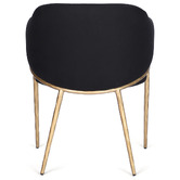 Rexington Home Heston Cotton &amp; Linen Dining Chair with Arms