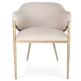 Rexington Home Heston Linen Dining Chair with Arms