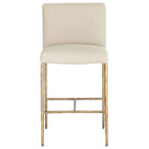 Rexington Home 65cm Heston Linen Bar Stool