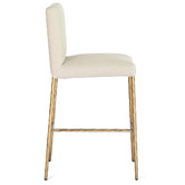 Rexington Home 65cm Heston Linen Bar Stool