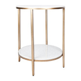 Rexington Home Chloe Marble Side Table