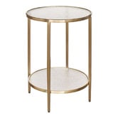 Rexington Home Mona Tempered Glass Side Table