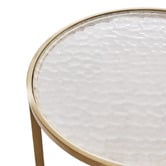 Rexington Home Mona Tempered Glass Side Table
