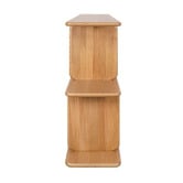 Rexington Home Aspen 2 Tier Oak Wood Shelving Unit