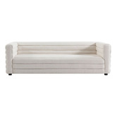 Rexington Home Ferguson 3 Seater Linen-Blend Sofa