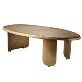 Rexington Home Allister Pebble Aluminium Coffee Table
