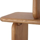 Rexington Home Aspen 4 Tier Oak Wood Shelving Unit