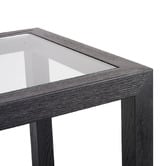 Rexington Home Parker Oak Wood &amp; Glass Console Table